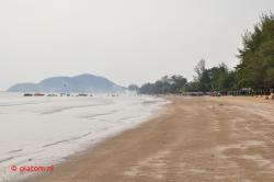 The beach.